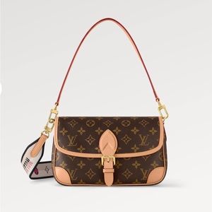 Louise Vuitton bag, brown color, great condition with box and receipt
